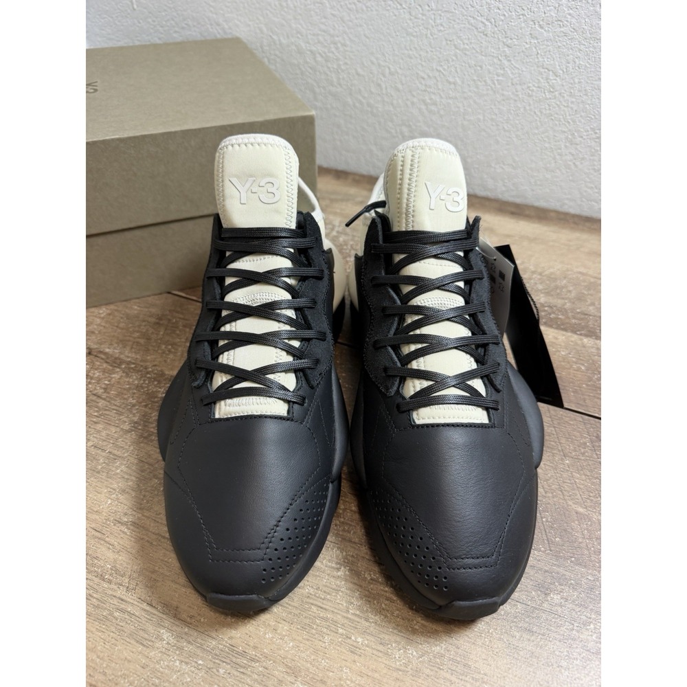 Adidas Y-3 Kaiwa Black Talc Size 10.5 With Box Yohji Yamamoto NEW RARE - Picture 3 of 9